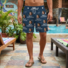 Custom Photo You Have A Tropical Vibe - Funny Personalized Custom Tropical Hawaiian Aloha Men Beach Shorts - Summer Vacation Gift, Birthday Party Gift For Husband