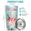 You Are Braver Than You Believe & Stronger Than You Seem - Tumbler - To My Daughter, Gift For Daughter, Daughter Gift From Mom, Birthday Gift For Daughter