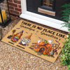 There Is No Place Like Home - Personalized Decorative Mat