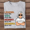 Legend Wife - Personalized Unisex T-Shirt