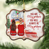 You Will Always Be My Person - Personalized Custom Benelux Shaped Wood Christmas Ornament