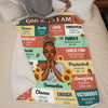 This Is My Cuddling Blanket - Personalized Custom Blanket - Gift For Family Members
