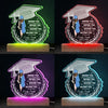 Forever My Little Girl - Family Personalized Custom Shaped 3D LED Light - Graduation Gift For Family Members, Siblings, Brothers, Sisters