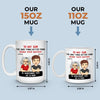 The Only Thing Better Than Being Your Parents Is Watching You Be A Dad - Family Personalized Custom Mug - Father's Day, Gift For Son