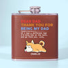This Home Is Filled With Love And Dog Hair - Dog Personalized Custom Hip Flask - Father's Day, Gift For Pet Owners, Pet Lovers