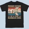 The Best Fathers Have The Softest, Sweetest Hearts - Family Personalized Custom Back Printed Unisex T-shirt, Hoodie, Sweatshirt - Father's Day, Gift For Dad, Grandpa