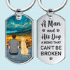 My Heart Will Always Wear The Pawprints Left By You - Memorial Personalized Custom Keychain - Sympathy Gift For Pet Owners, Pet Lovers