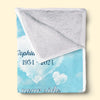 Custom Photo A Gift That Will Help To Heal A Broken Heart - Memorial Personalized Custom Blanket - Sympathy Gift For Family Members