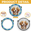 Custom Photo Forever In My Heart - Memorial Personalized Window Hanging Suncatcher - Sympathy Gift For Pet Owners, Pet Lovers