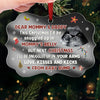 Custom Photo Sweetest Little Present Under The Tree - Family Personalized Custom Mirrored Acrylic Ornament - Christmas Gift For Baby Kids, Newborn Baby