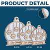 The World Changes When It Snows - Family Personalized Custom Wood & Acrylic Ornament - Christmas Gift For Family Members
