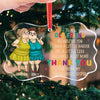 Friends Are Great, Old Friends Are Better - Bestie Personalized Custom Benelux Glass Ornament - Christmas Gift For Best Friends, BFF, Sisters