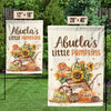 Abuela's Little Pumpkins - Family Personalized Custom Flag - Gift For Grandma