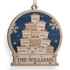We're Definitely On The Cute List - Family Personalized Custom Ornament - Wood Custom Shaped - Christmas Gift For Family Members
