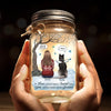 Memories With You Last A Lifetime - Memorial Personalized Custom Mason Jar Light - Sympathy Gift For Family Members, Pet Owners, Pet Lovers