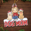 Make This Christmas Unforgettable With A Nod To Your Furry Companions - Dog & Cat Personalized Custom Ornament - Acrylic Custom Shaped - Christmas Gift For Pet Owners, Pet Lovers