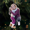 Custom Photo A Grandmother's Love Is Forever And Always - Family Personalized Custom Ornament - Acrylic Custom Shaped - Christmas Gift For Grandma