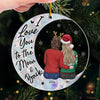 There Is No Greater Gift Than Sisters - Bestie Personalized Custom Ornament - Acrylic Custom Shaped - Christmas Gift For Best Friends, BFF, Sisters