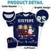 Friendship Is A Priceless Treasure - Bestie Personalized Custom All Over Print Adult Short Sleeve Sweater - Christmas Gift For Best Friends, BFF, Sisters