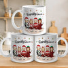 Family Makes Christmas Feel Magical - Family Personalized Custom Mug - Christmas Gift For Family Members