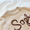 You Are My Sunshine - Family Personalized Custom Baby Embroidered Sweatshirt - Gift For Baby Kids, Newborn Baby