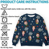 Family Is The Greatest Gift Of All - Family Personalized Custom Ugly Sweatshirt - Unisex Wool Jumper - Christmas Gift For Family Members