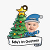Custom Photo Our Little Miracle's First Christmas - Family Personalized Custom Ornament - Wood Custom Shaped - Christmas Gift For Baby Kids, Newborn Baby, First Christmas