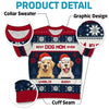 Best Fur Mom Ever - Dog & Cat Personalized Custom All Over Print Adult Short Sleeve Sweater - Christmas Gift For Pet Owners, Pet Lovers