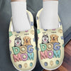 Christmas Is All About Pets - Dog & Cat Personalized Custom Fluffy Slippers - Christmas Gift For Pet Owners, Pet Lovers
