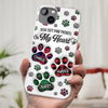In Loving Memory Of Our Furry Friends - Memorial Personalized Custom 3D Inflated Effect Printed Clear Phone Case - Sympathy Gift, Christmas Gift For Pet Owners, Pet Lovers