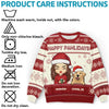 Pawsome Christmas Wishes - Dog & Cat Personalized Custom Ugly Sweatshirt - Unisex Wool Jumper - Christmas Gift For Pet Owners, Pet Lovers
