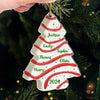 Merry Christmas To My Family - Family Personalized Custom Ornament - Acrylic Custom Shaped - Christmas Gift For Family Members