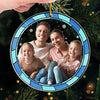 Custom Photo Christmas Is Best Spent With Family - Family Personalized Custom Ornament - Acrylic Custom Shaped - Christmas Gift For Family Members