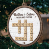 A Sibling Is The Greatest Gift Of Childhood - Family Personalized Custom Ornament - Wood Custom Shaped - Christmas Gift For Family Members, Siblings, Brothers, Sisters