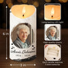 Custom Photo Your Love Will Always Be Our Guide - Memorial Personalized Custom LED Candle - Sympathy Gift, Christmas Gift For Family Members