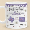 Every Moment Spent With You Is A Cherished Memory - Bestie Personalized Custom 3D Inflated Effect Printed Mug - Christmas Gift For Best Friends, BFF, Sisters
