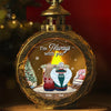 We Carry You With Us, Always In Our Hearts - Memorial Personalized Custom Candlelight Lantern Ornament - Sympathy Gift, Christmas Gift For Family Members