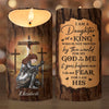 As A Warrior Of God And The Son Of The King, I Carry His Strength Within Me - Family Personalized Custom LED Candle - Christmas Gift For Yourself, Best Friends, Sisters, Family Members