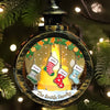 Christmas Cookies Pretty Much Sum Up My Family - Family Personalized Custom Candlelight Lantern Ornament - Christmas Gift For Family Members