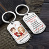 Your Love Is My Greatest Blessing - Couple Personalized Custom Keychain - Christmas Gift For Husband Wife, Anniversary