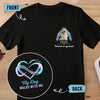 Custom Photo Forever In My Heart - Memorial Personalized Custom Back And Front Printed Unisex T-shirt - Sympathy Gift For Pet Owners, Pet Lovers