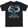 Custom Photo We Only Part To Meet Again - Memorial Personalized Custom Back And Front Printed Unisex T-shirt - Sympathy Gift For Family Members
