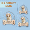 Custom Photo My Lovely Fur Baby - Dog & Cat Personalized Custom Ornament - Acrylic Custom Shaped - New Arrival, Christmas Gift For Pet Owners, Pet Lovers, First Christmas AMZ