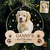Custom Photo My Lovely Fur Baby - Dog & Cat Personalized Custom Ornament - Acrylic Custom Shaped - New Arrival, Christmas Gift For Pet Owners, Pet Lovers, First Christmas AMZ
