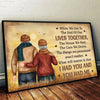 You Are My Queen Forever - Couple Personalized Custom Horizontal Poster - Gift For Husband Wife, Anniversary