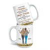 A Best Friend Is A Sister By Choice - Bestie Personalized Custom Mug - Gift For Best Friends, BFF, Sisters
