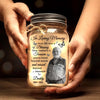 Custom Photo Loved Deeply, Missed Dearly - Memorial Personalized Custom Mason Jar Light - Sympathy Gift For Family Members