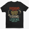 With Dad, Every Fishing Trip Is A Big Adventure - Family Personalized Custom Unisex T-shirt, Premium T-shirt, Hoodie - Gift For Dad, Fishing Lovers, Fishermen