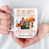 Our Love Story Is My Favorite Chapter - Couple Personalized Custom Mug - Gift For Husband Wife, Anniversary