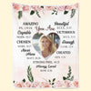 Custom Photo You Are Never Alone - Affirmation Personalized Custom Blanket - Gift For Yourself
